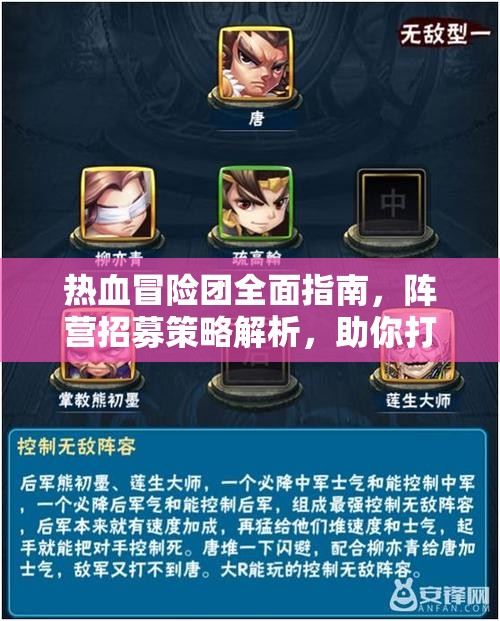 熱血冒險(xiǎn)團(tuán)全面指南，陣營招募策略解析，助你打造無敵最強(qiáng)陣容！