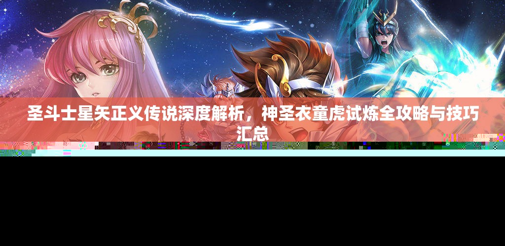 圣斗士星矢正義傳說深度解析，神圣衣童虎試煉全攻略與技巧匯總