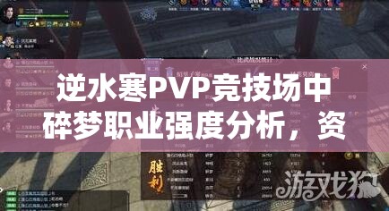 逆水寒PVP競技場中碎夢職業(yè)強度分析，資源管理技巧深度解析