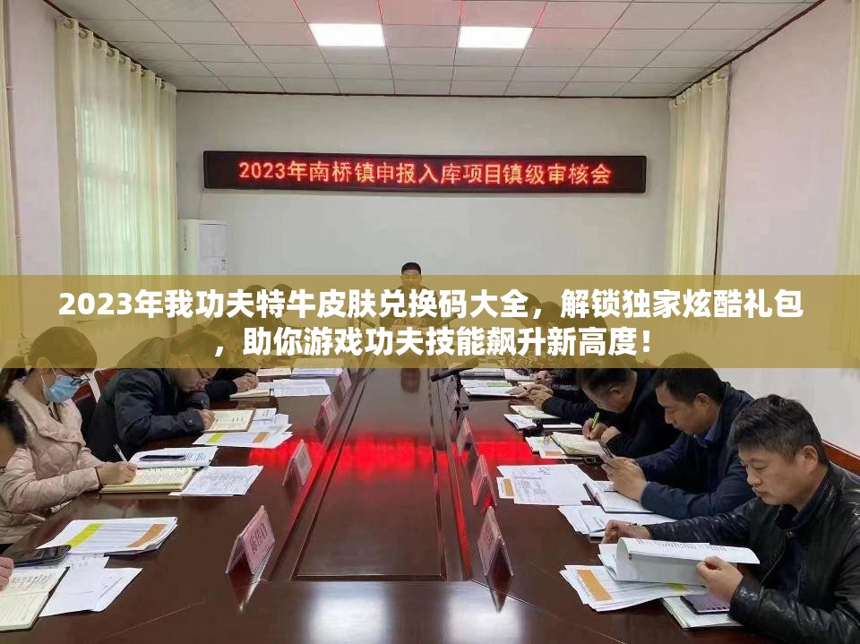 2023年我功夫特牛皮膚兌換碼大全，解鎖獨家炫酷禮包，助你游戲功夫技能飆升新高度！