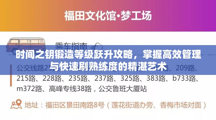 時間之鑰鍛造等級躍升攻略，掌握高效管理與快速刷熟練度的精湛藝術(shù)