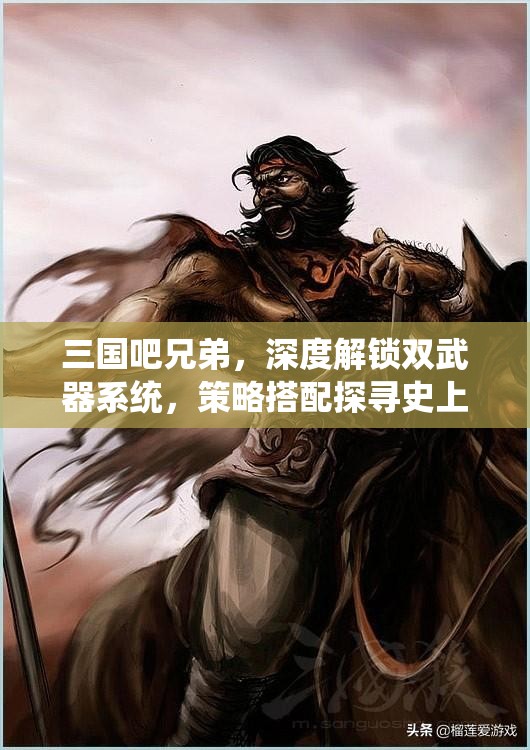 三國(guó)吧兄弟，深度解鎖雙武器系統(tǒng)，策略搭配探尋史上最強(qiáng)戰(zhàn)斗組合之道