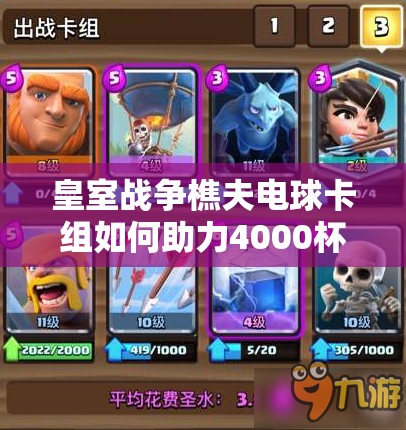 皇室戰(zhàn)爭(zhēng)樵夫電球卡組如何助力4000杯突破？未來(lái)玩法將迎革命性變革？
