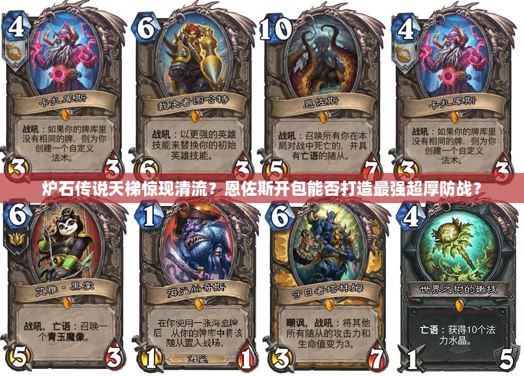 爐石傳說(shuō)天梯驚現(xiàn)清流？恩佐斯開(kāi)包能否打造最強(qiáng)超厚防戰(zhàn)？
