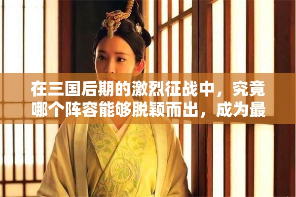 在三國后期的激烈征戰(zhàn)中，究竟哪個陣容能夠脫穎而出，成為最強大的勢力？