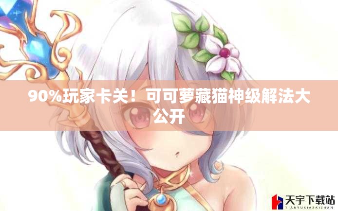 90%玩家卡關(guān)！可可蘿藏貓神級解法大公開